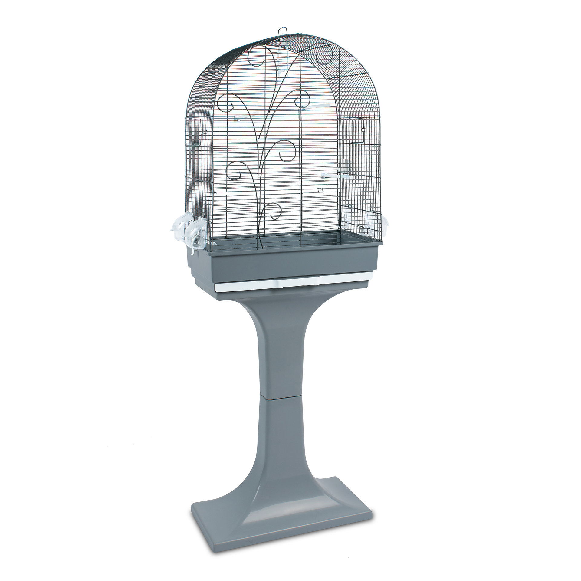 Gaiola P/Pássaros Evita Moka+Pé 53X32X80+70 CM FOP