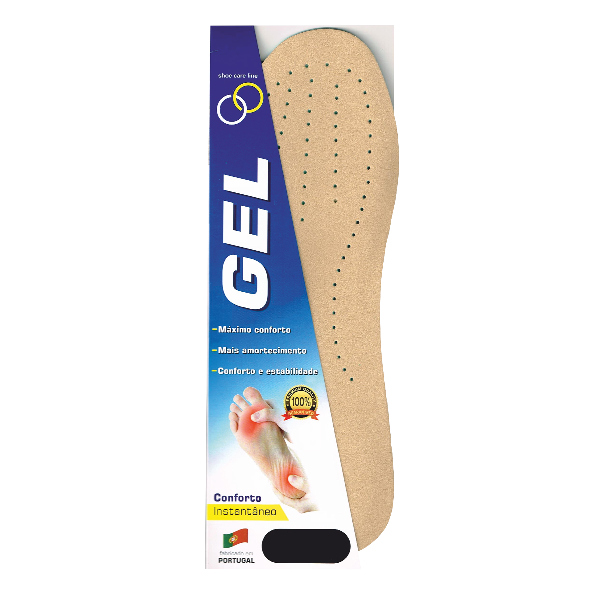 Palmilha Pu Gel Anatómica 43