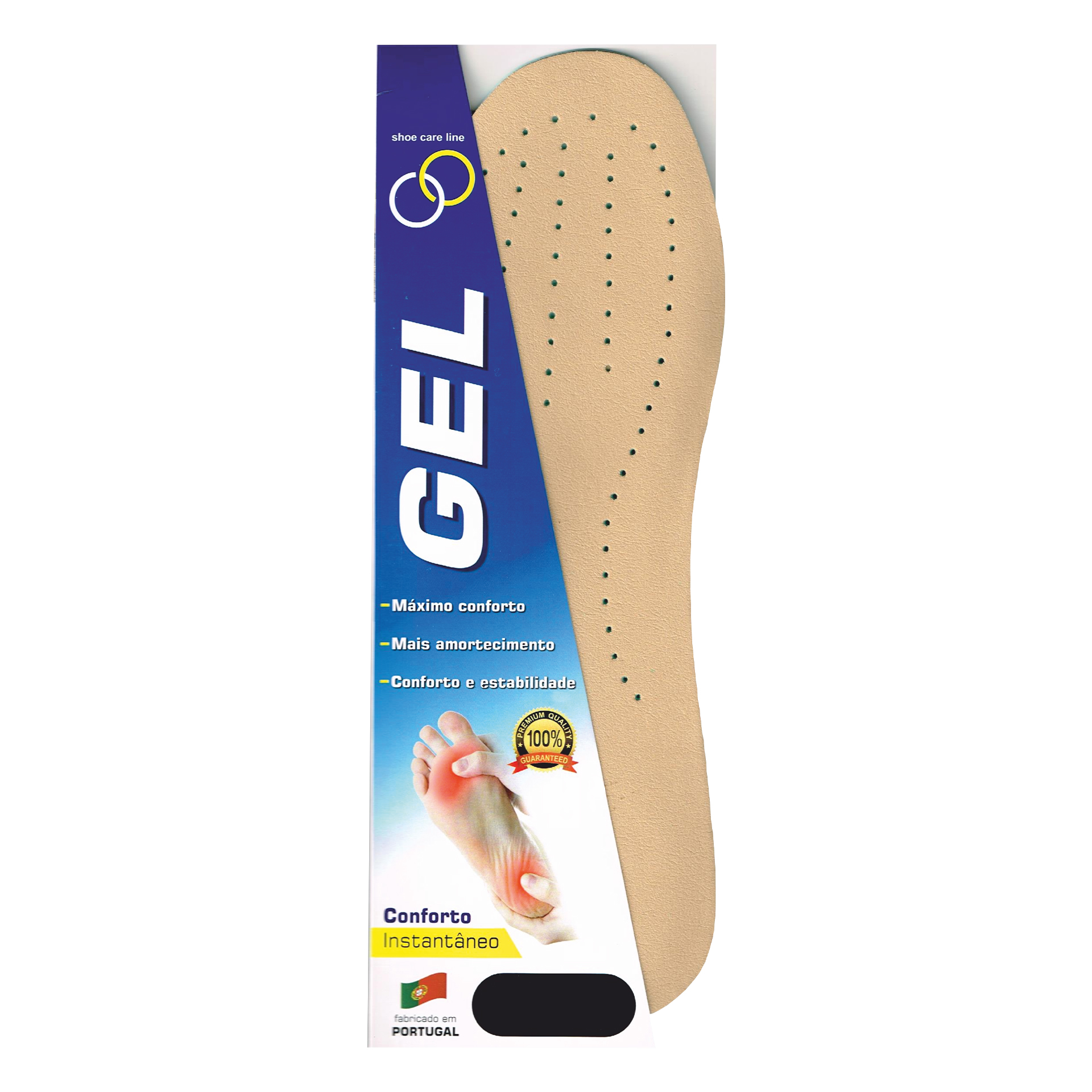 Palmilha Pu Gel Anatómica 40