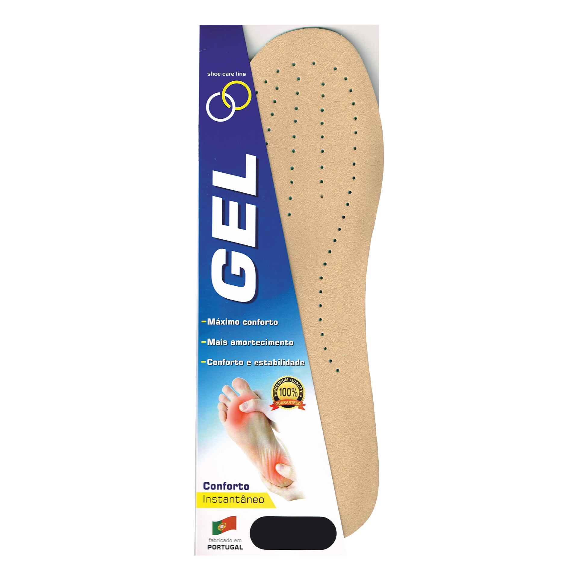 Palmilha Pu Gel Anatómica 39