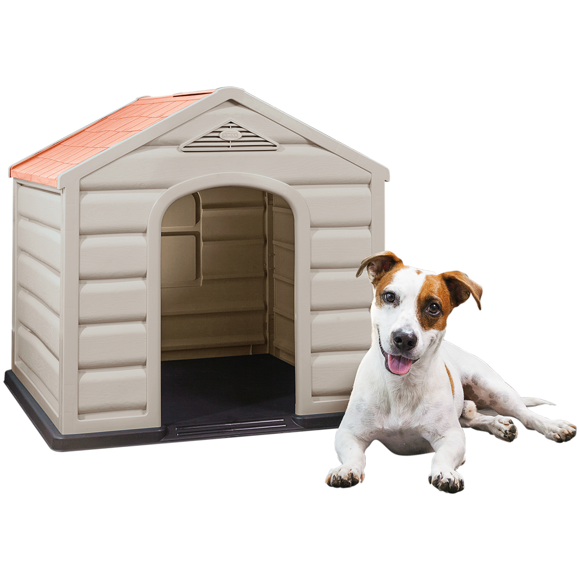 Casota De Cão Plástico Rectangular 68X61X58,5 CM RIMAX