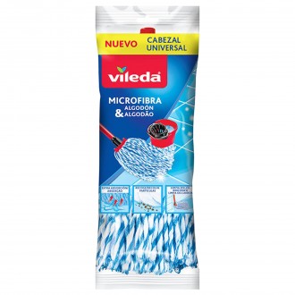 RECARGA ESFREGONA MICROFIBRA E ALGODAO