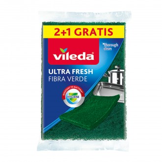 Fibra Verde Ultrafresh 2+1 UN VILEDA