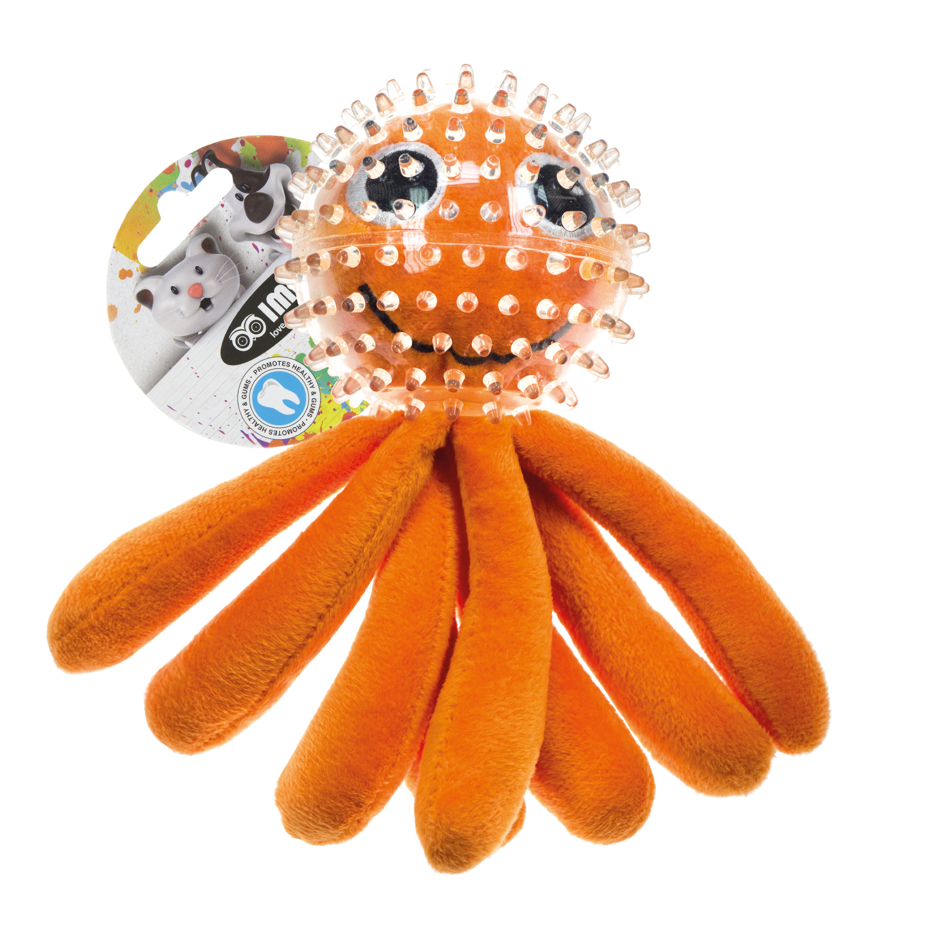 Brinquedo Para Cão Bola Polvo IMAC