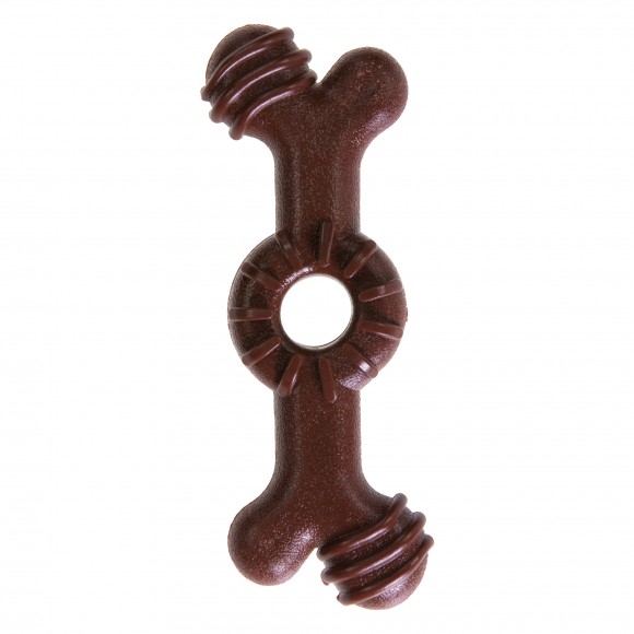 BRINQUEDO OSSO CHOCOLATE GRANDE