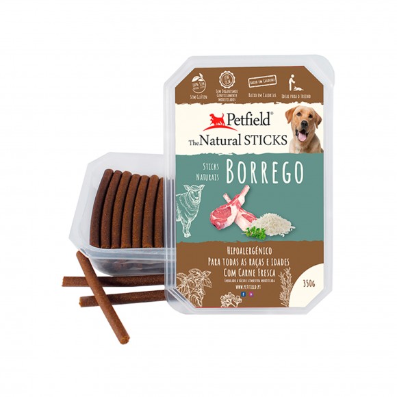 Snack Sticks Para Co Natur Borrego 350 G PETFIELD