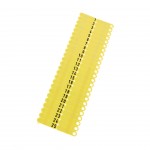 Brinco S/Nmero Amarelo p/Ovinos