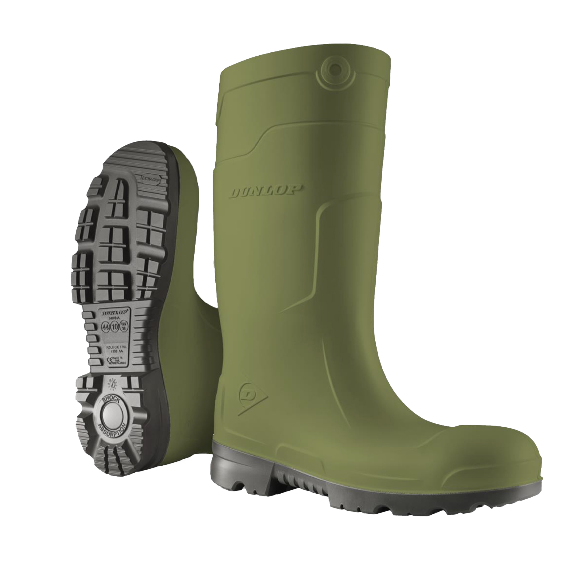 Galocha pu baseline verde 40 DUNLOP