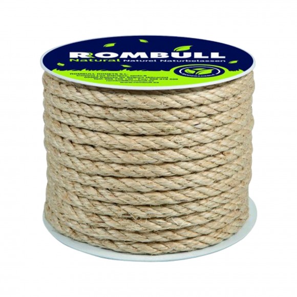 Rolo Sisal 4 Cabos 8 MM 25 M ROMBULL