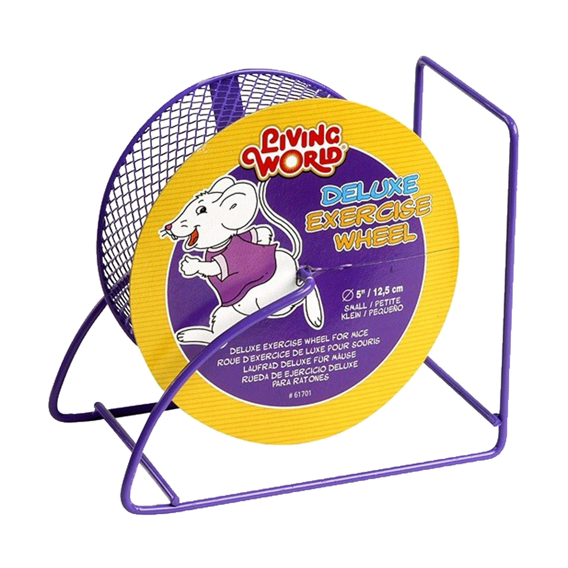 Roda Exercicio P/Roed Metal 12,5 CM LIVING WORLD