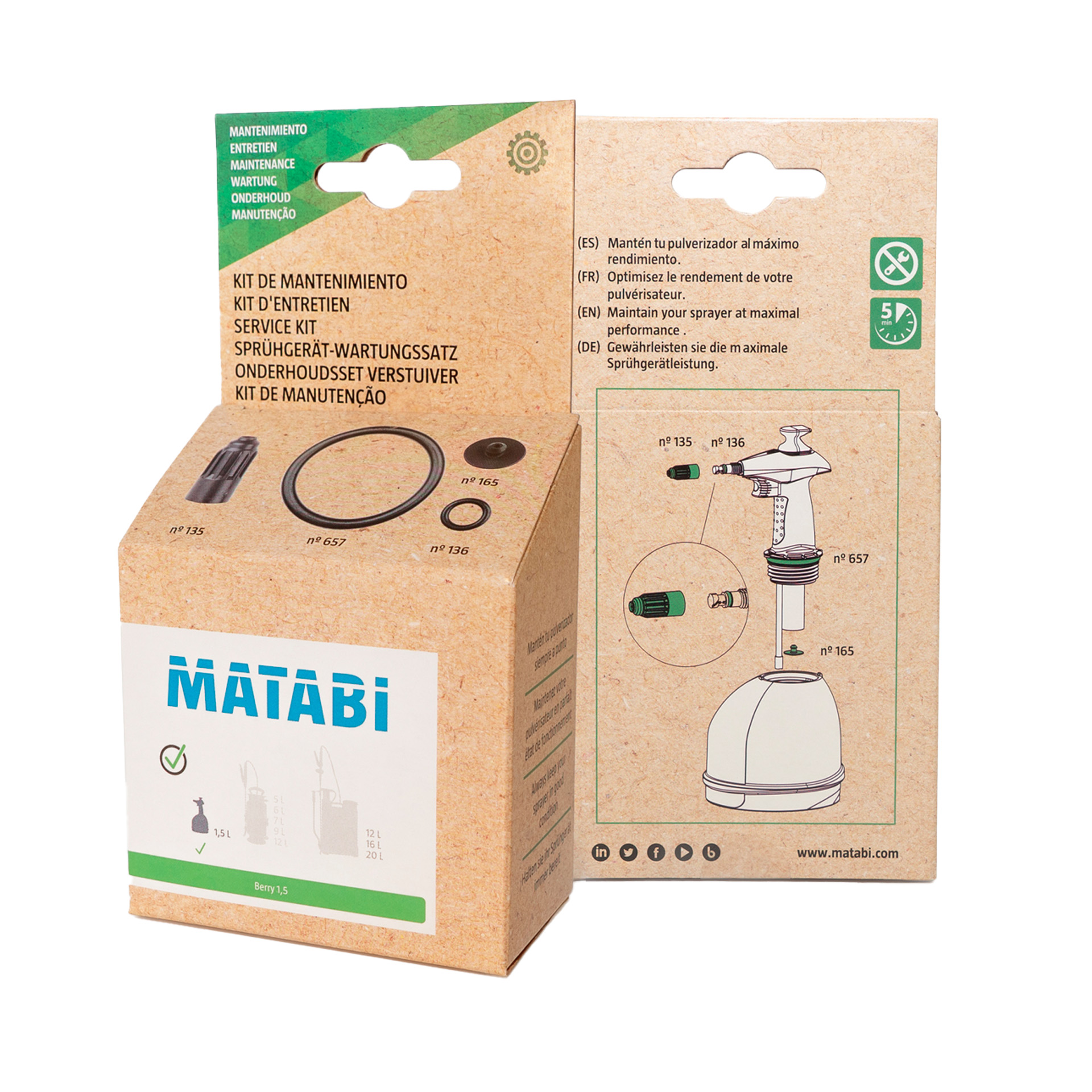 Kit Manutenção Berry 1,5 L MATABI