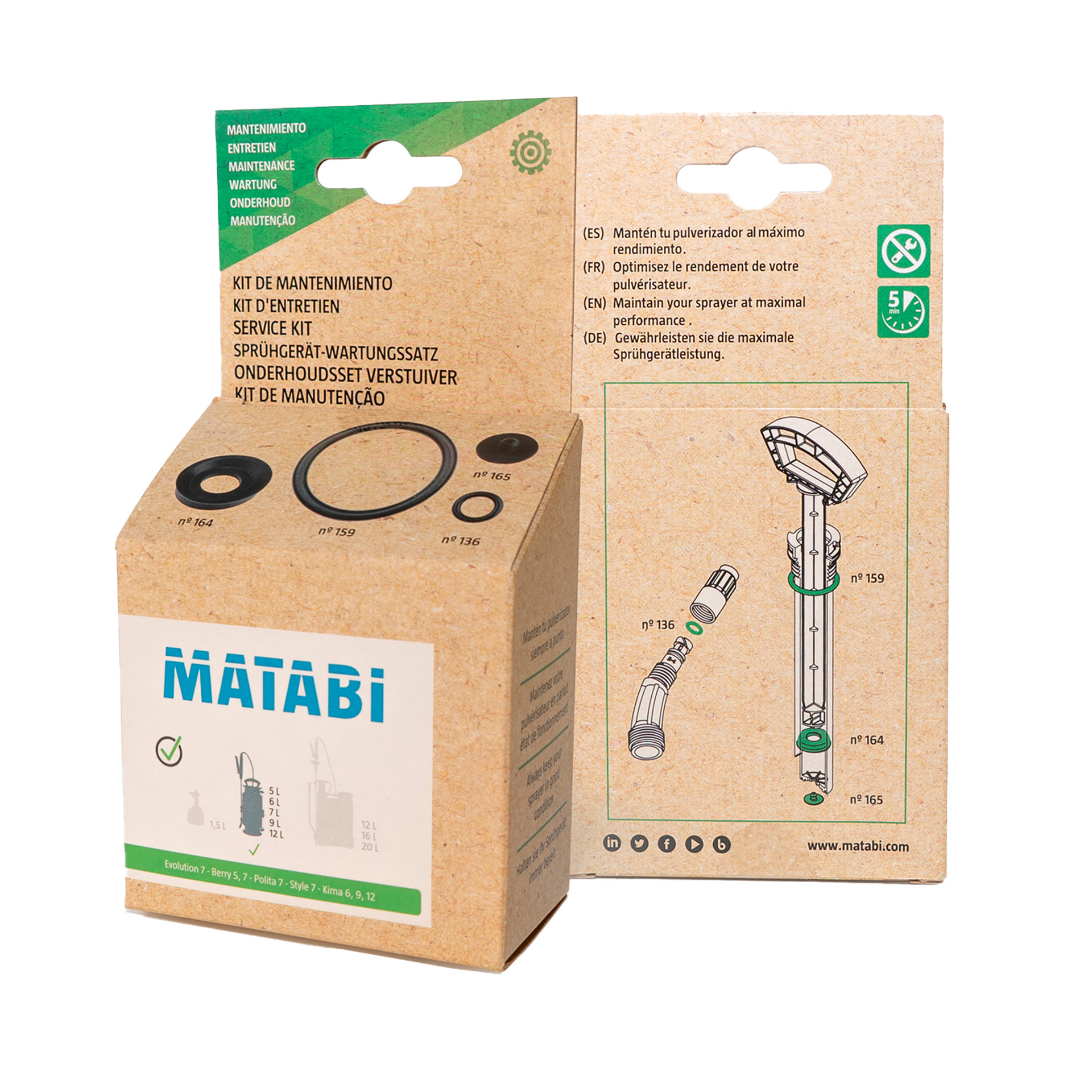 Kit Manutenção Evolution 7 L MATABI