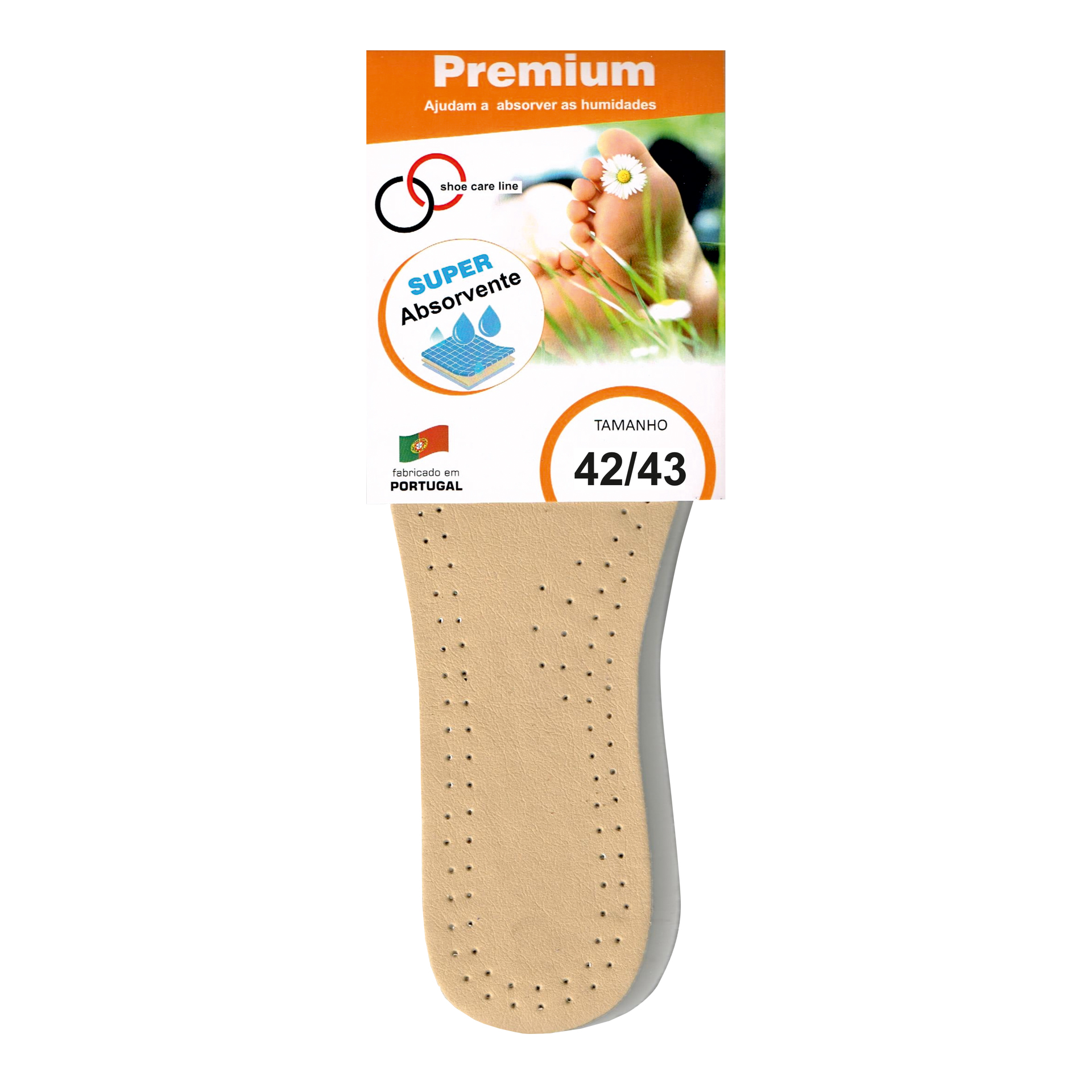 Palmilhas Pele Conforto 36/37