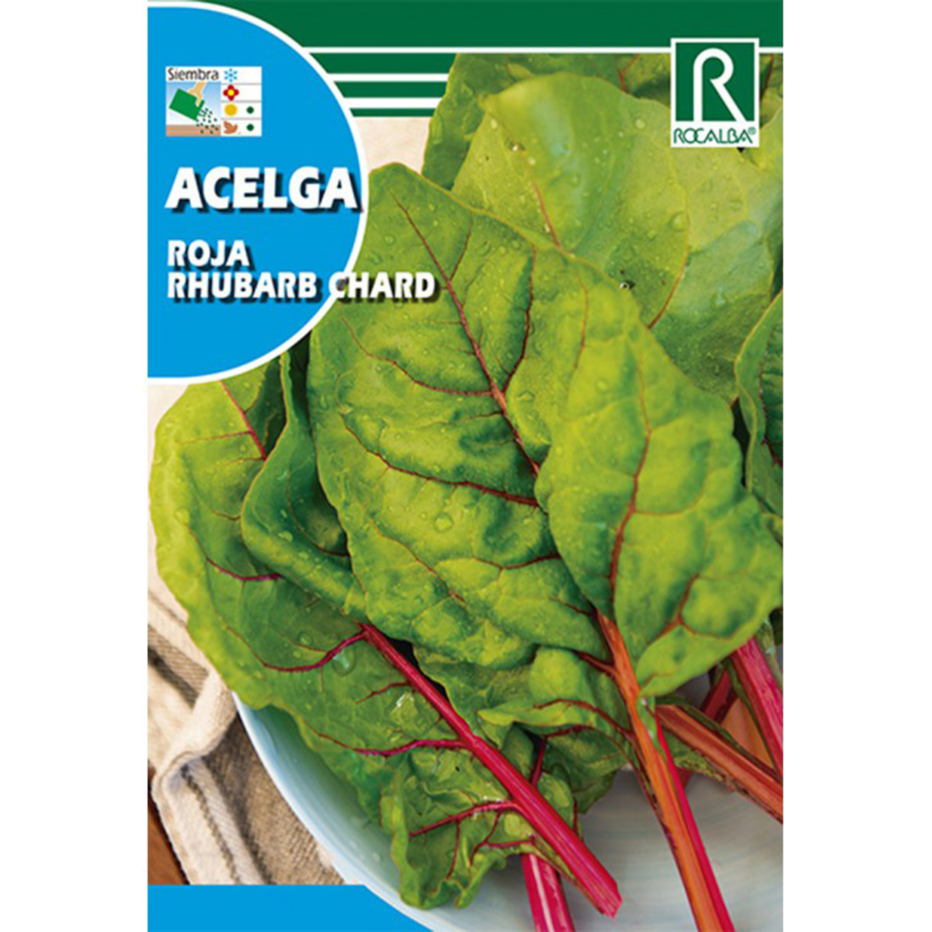 Acelga Rhubarb Chard 10 G ROCALBA