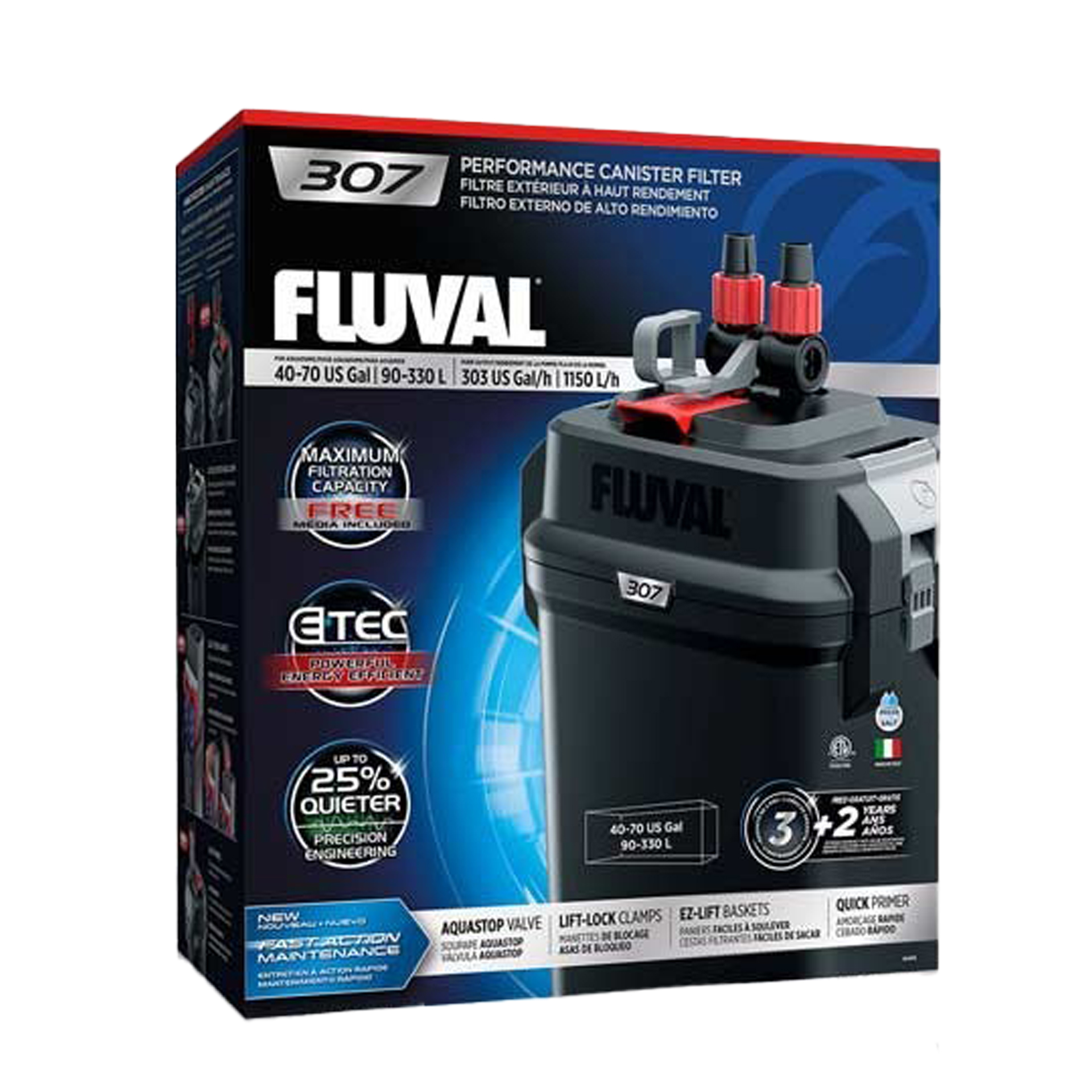Filtro Externo FLUVAL 307 90-330LT