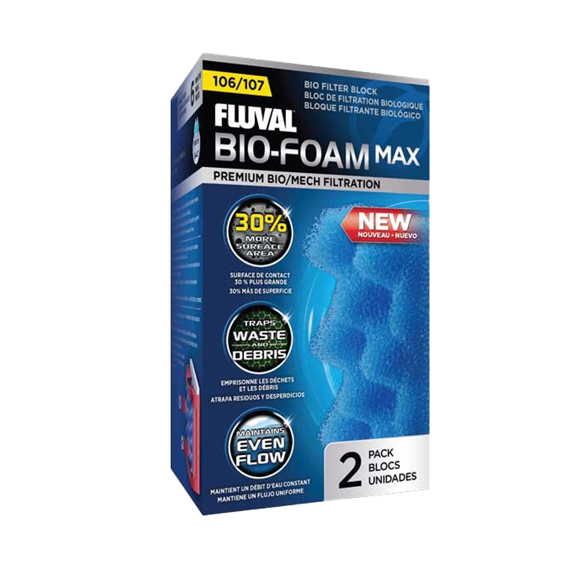 Bio Foam FLUVAL Az 107 2Un