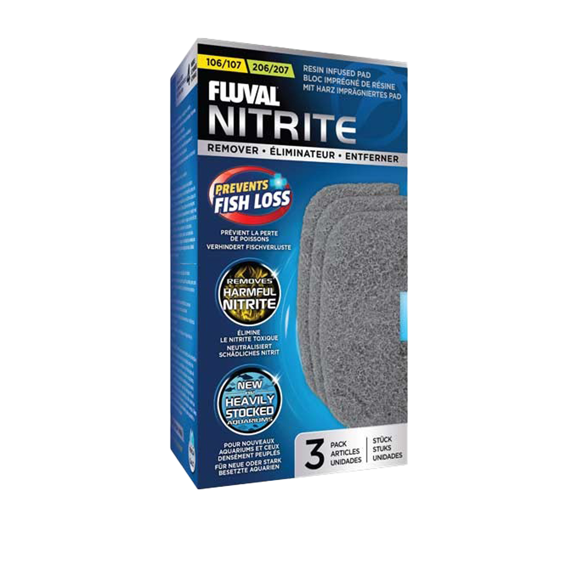 Eliminador Nitritos FLUVAL 107/207 3Un