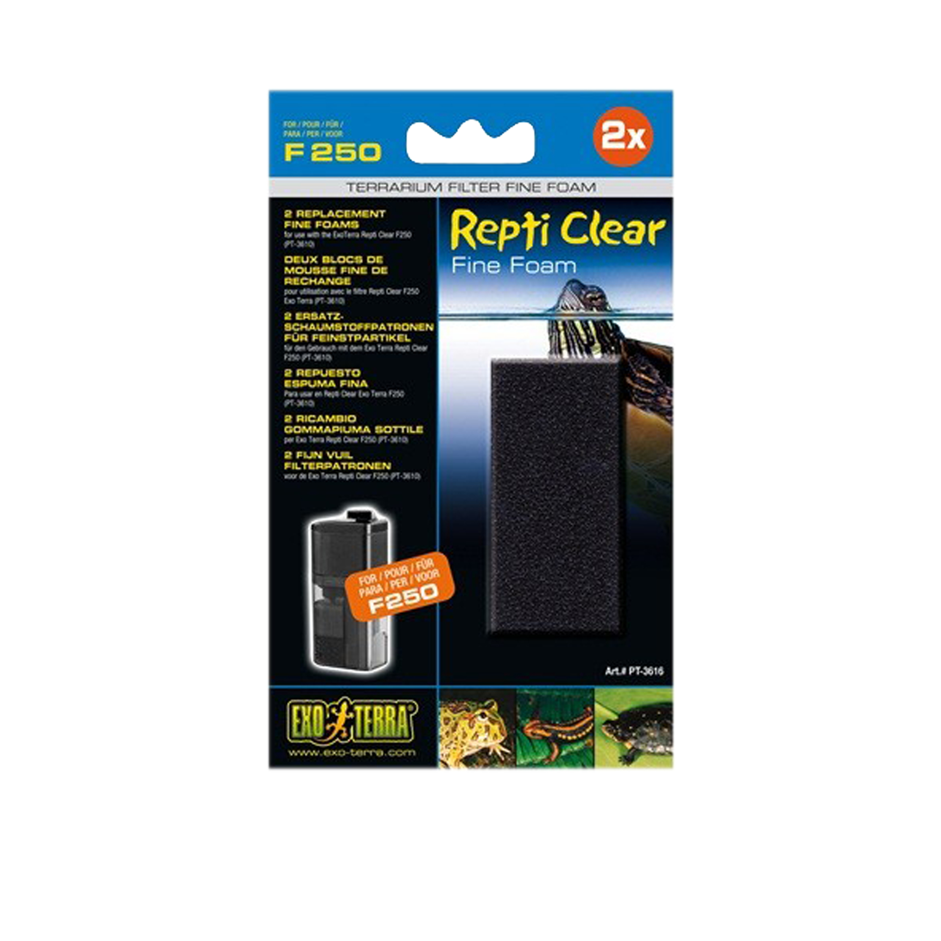 Recarga Foamex FiLTro F250 2Un