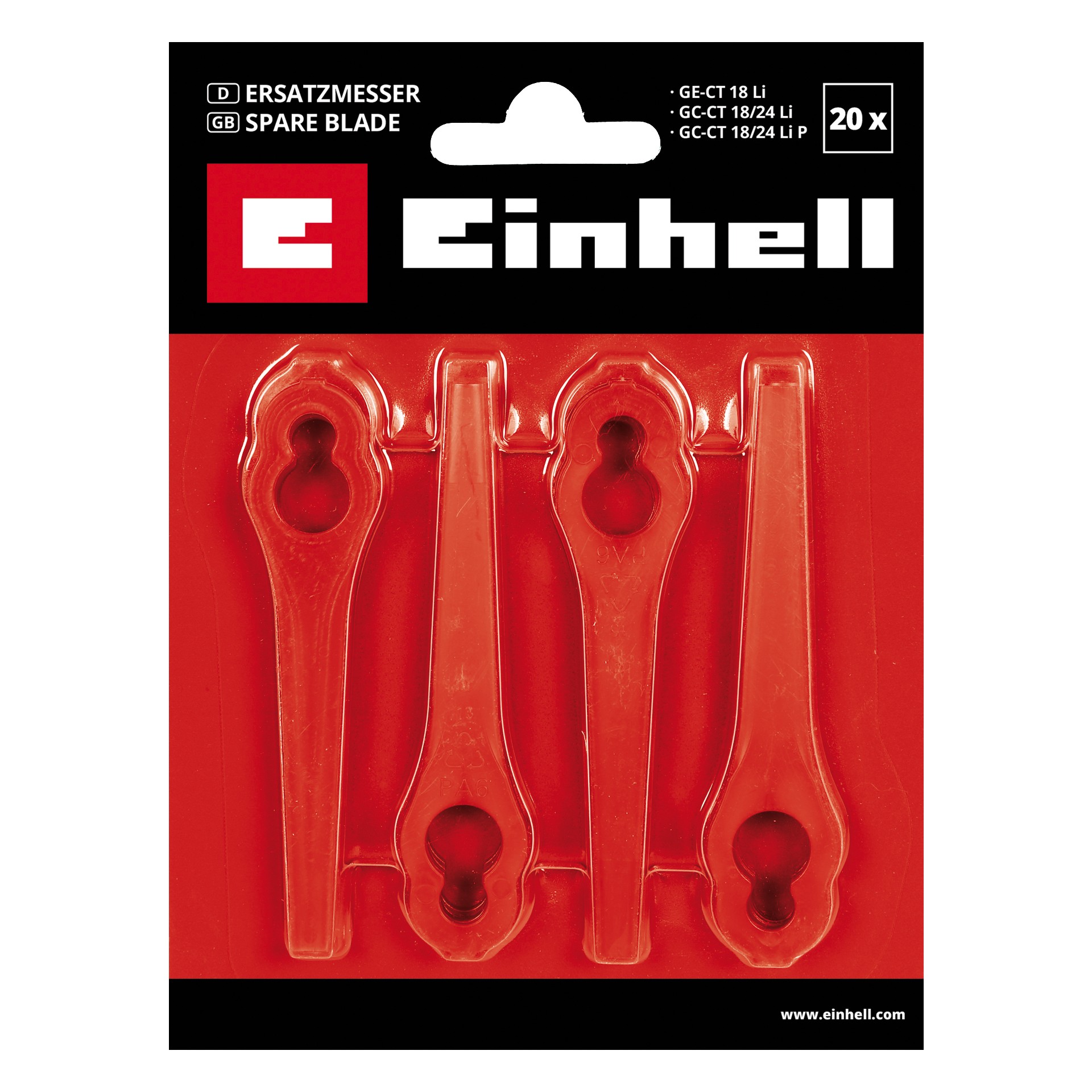 Lâmina Aparador Bateria GE-CT 18 LI 20 UN EINHELL