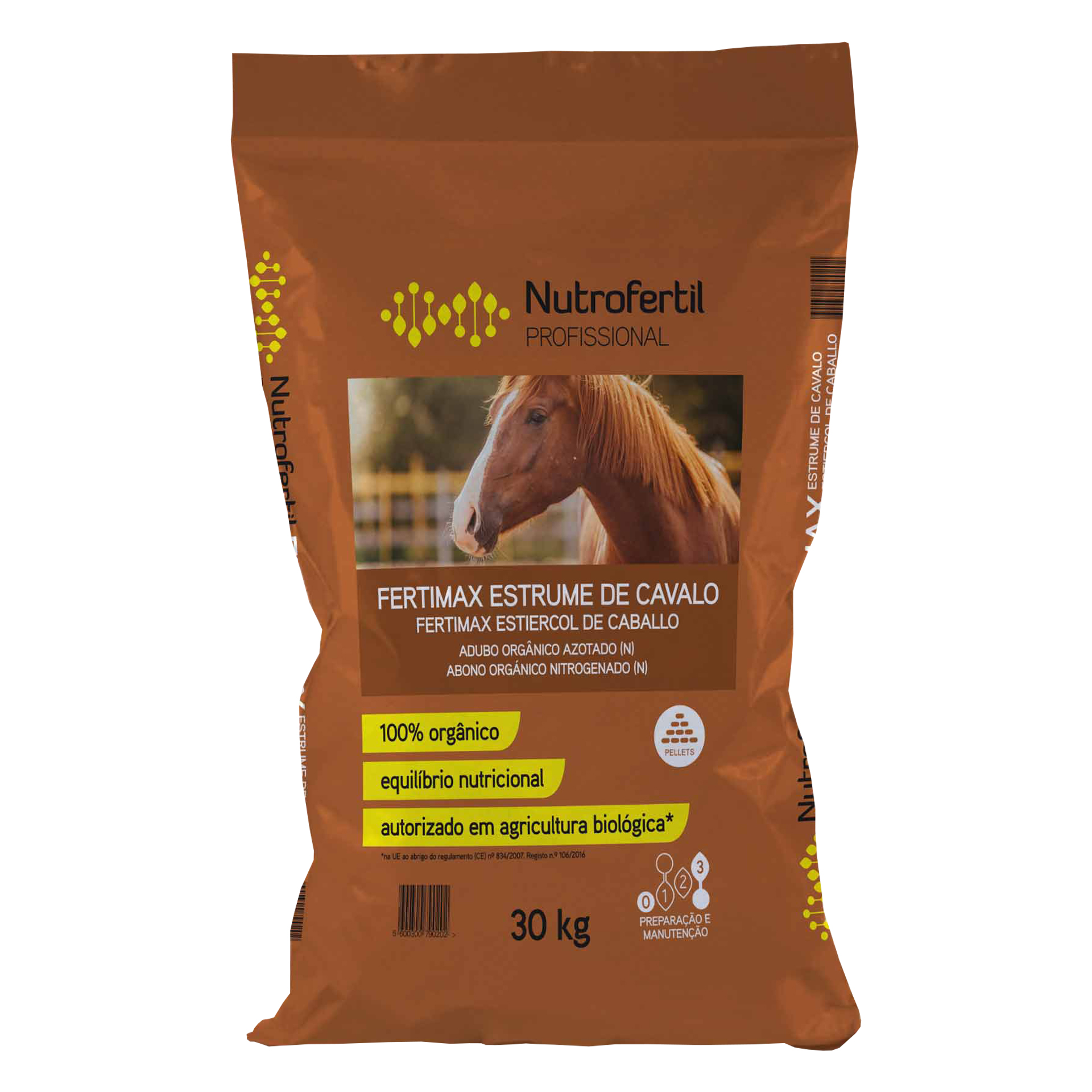 Estrume Cavalo Fertimax Granulad 30 Kg Nutrofértil