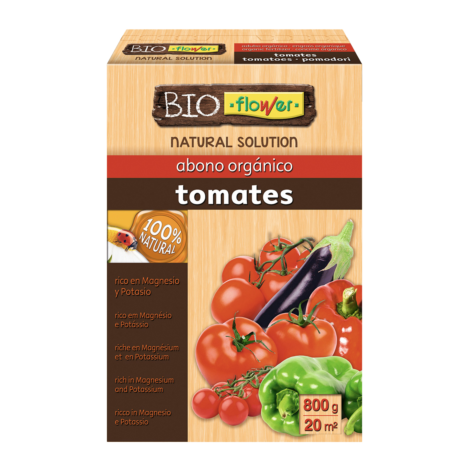 Adubo Orgânico Tomate 800 G BIOFLOWER