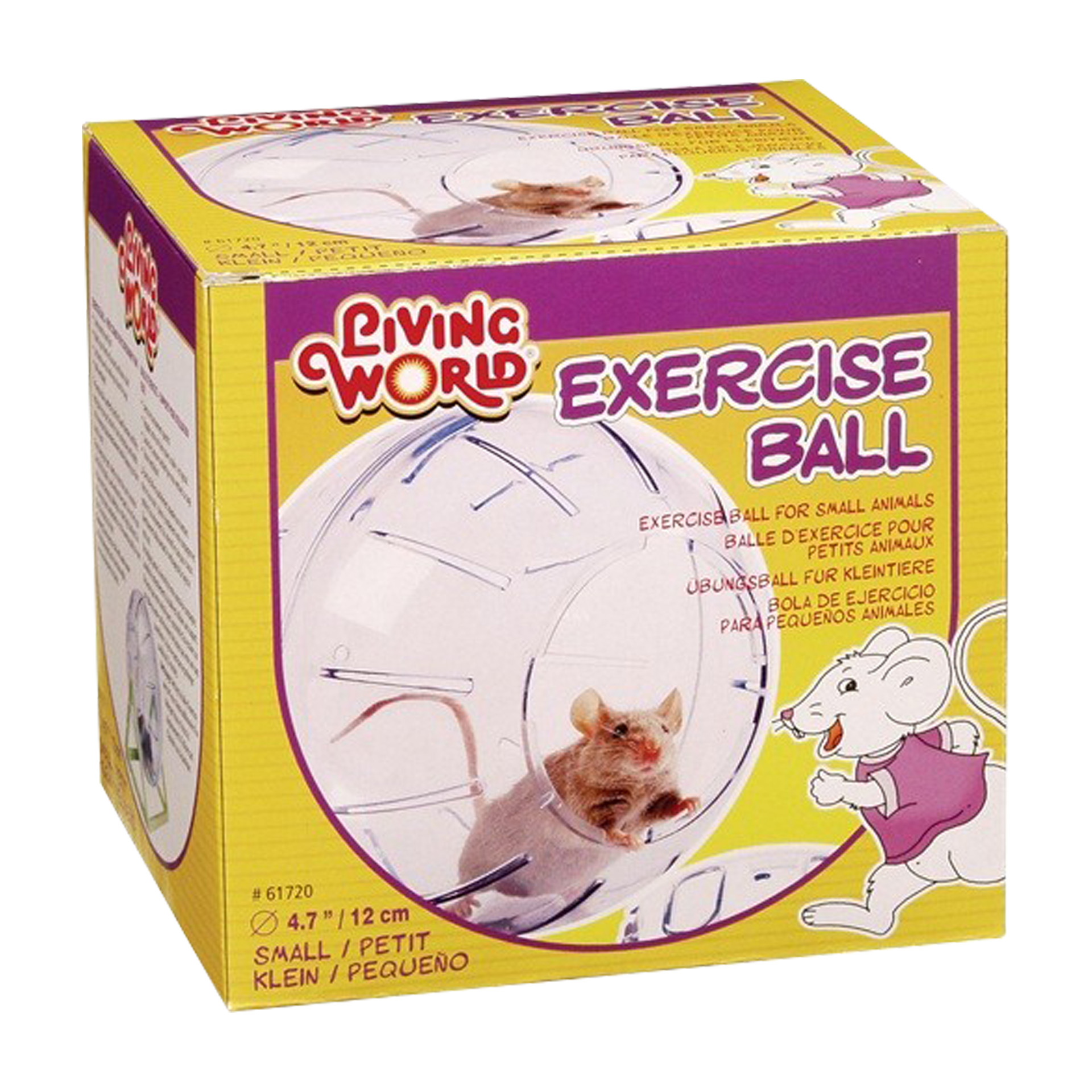 Bola Exercício Duporte Pequeno LIVING WORLD