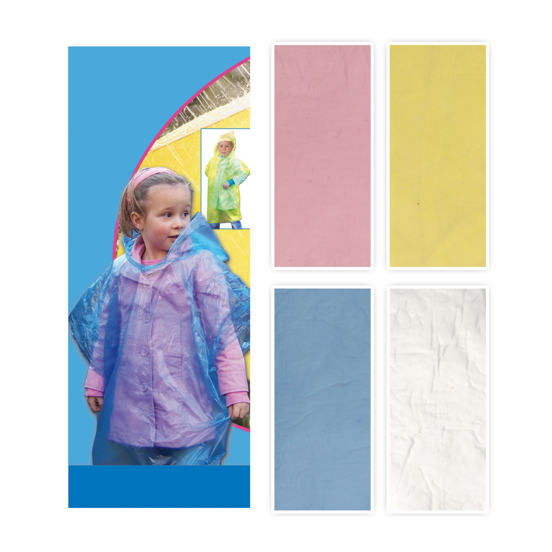 CAPA CHUVA CRIANÇA MULTI COR