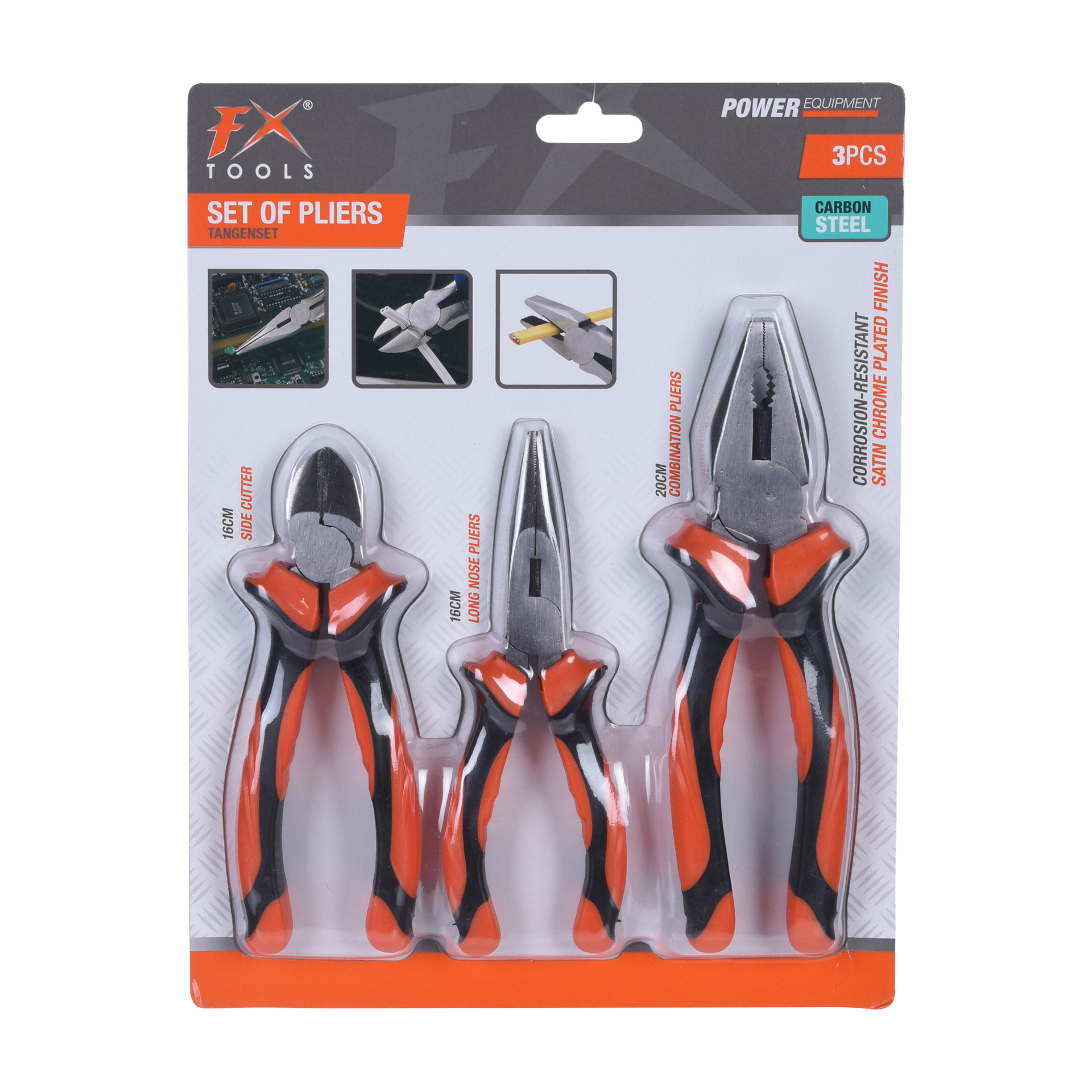 Conjunto Alicates 3 UN