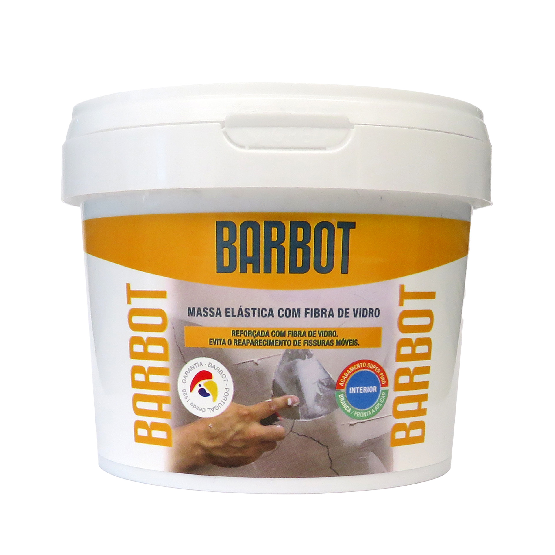 Massa Elastica Fibra Vidro BARBOT 750Gr