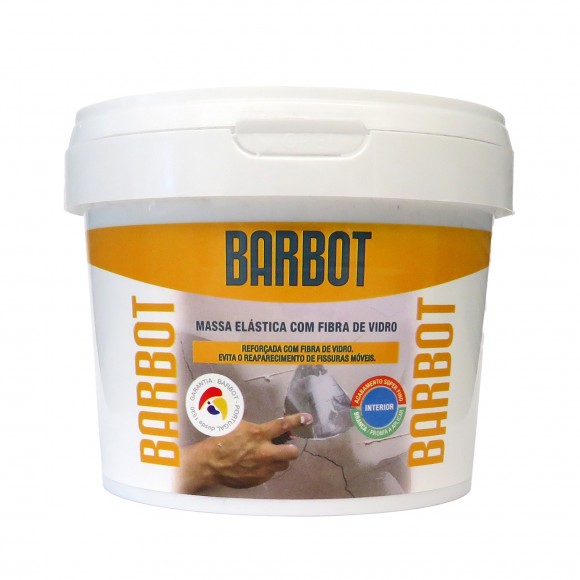 Massa Elastica Fibra Vidro BARBOT 750Gr Massa Elastica Fibra Vidro BARBOT 750Gr