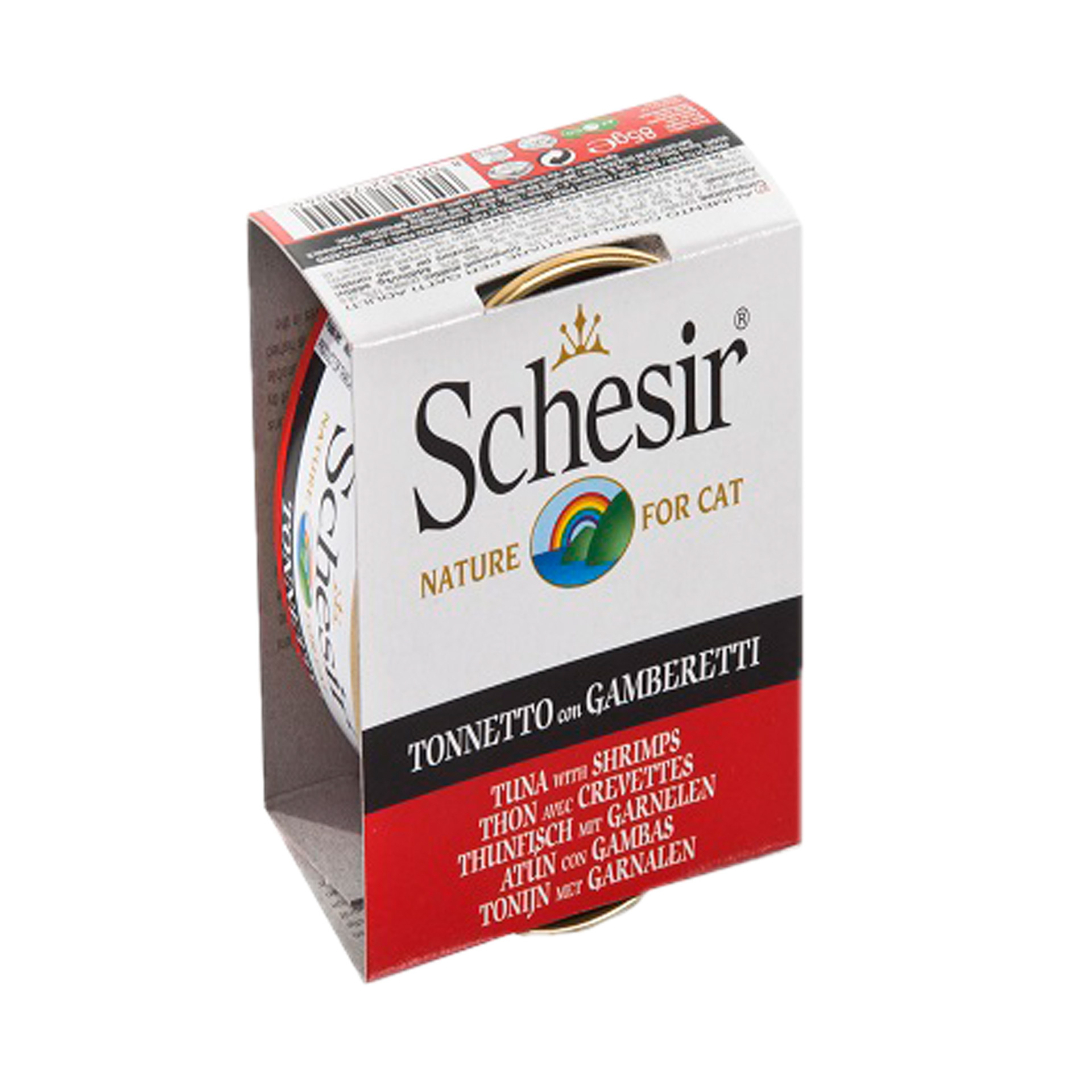 Alimento Húmido Gato Atum E Gambas 85 G SCHESIR