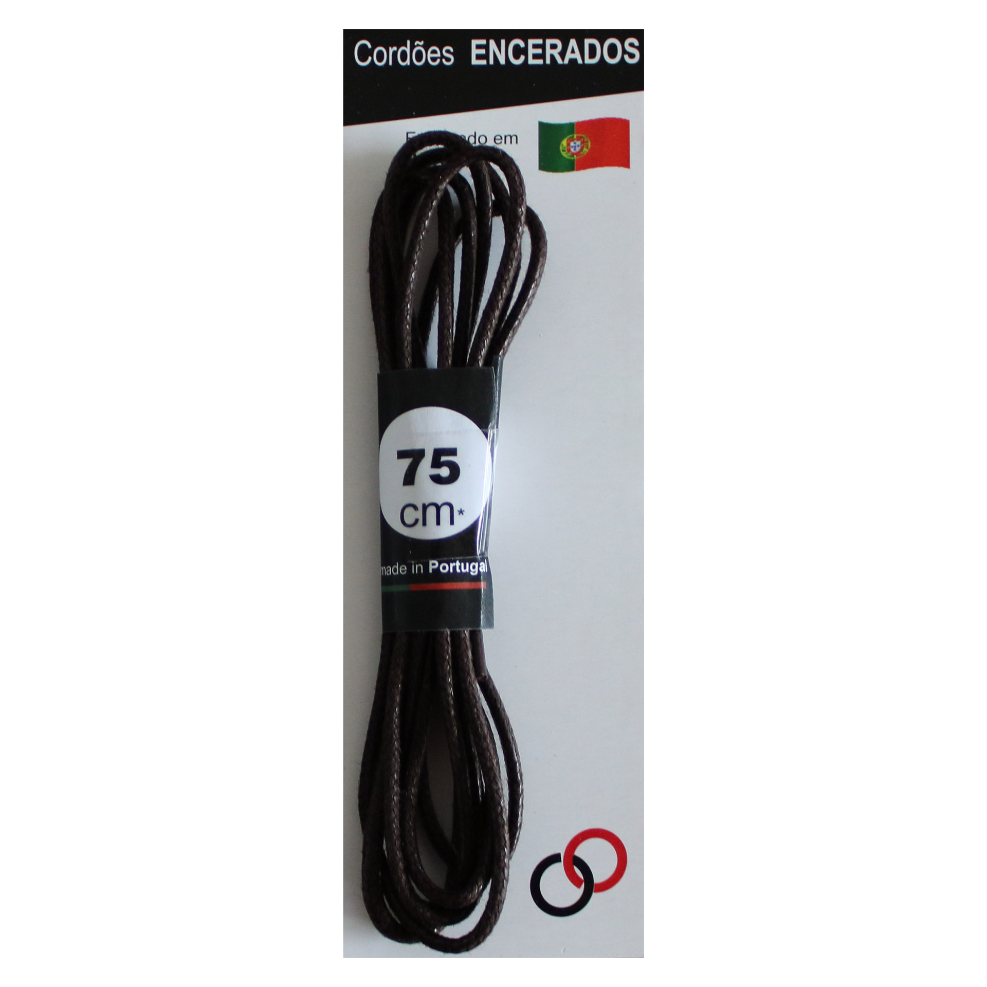 Cordão Sapato Castanho 75CM