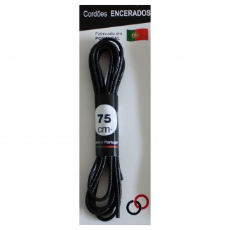 Cordo Sapato  Preto 75CM