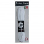 Cordo Tnis Branco 120CM