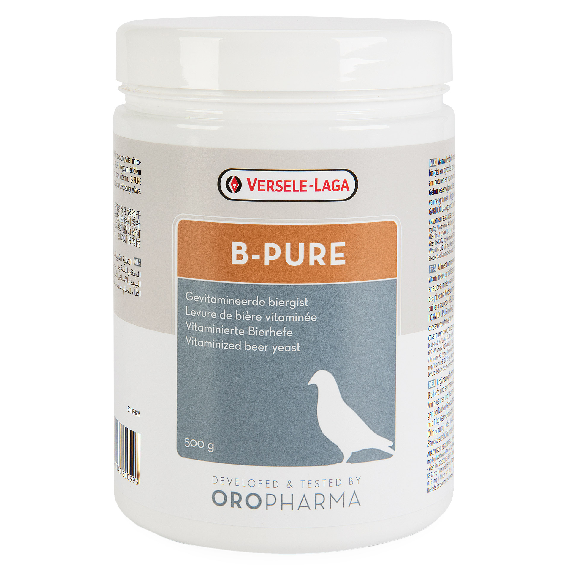Suplemento para Pombos B-Pure Oropharma 500 G VERS