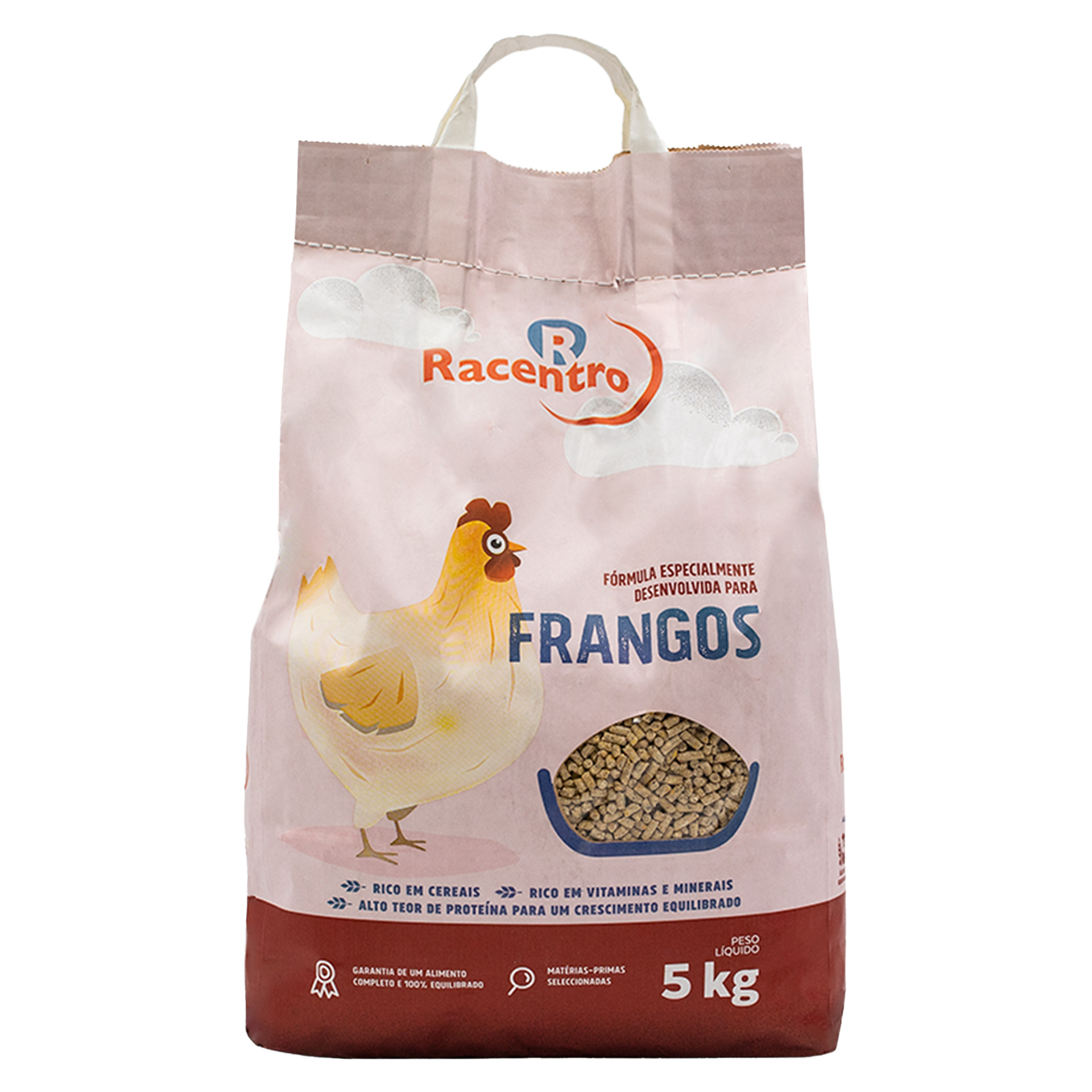 Ração Para Frangos Granulado 115 5 KG RACENTRO