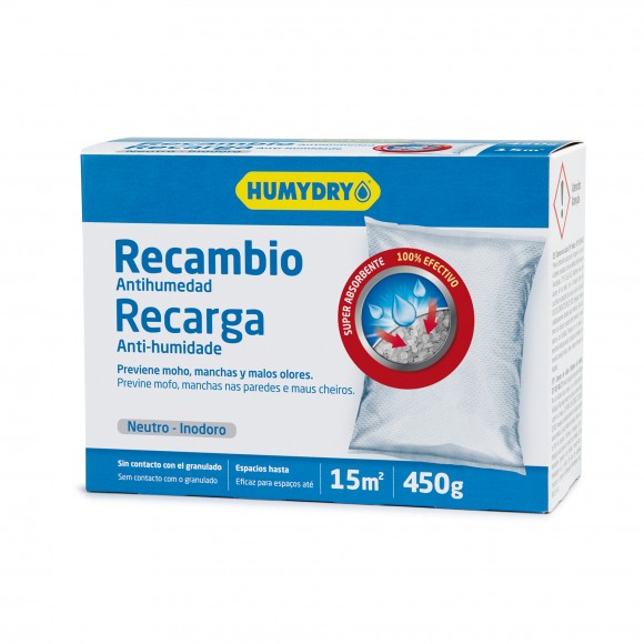 RECARGA P/ DESUMIDIFICADOR INODORO 450 G