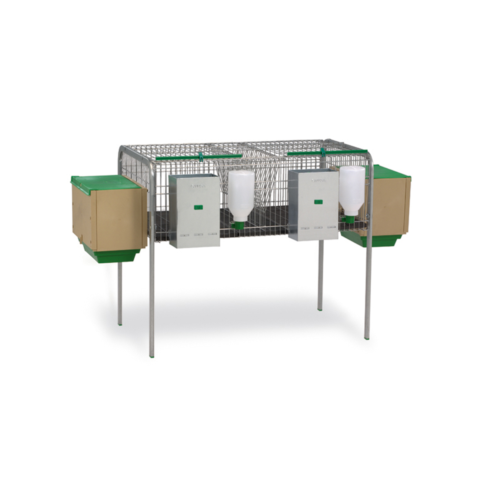 Jaula Para Coelhos 2 Ninhos GAUN