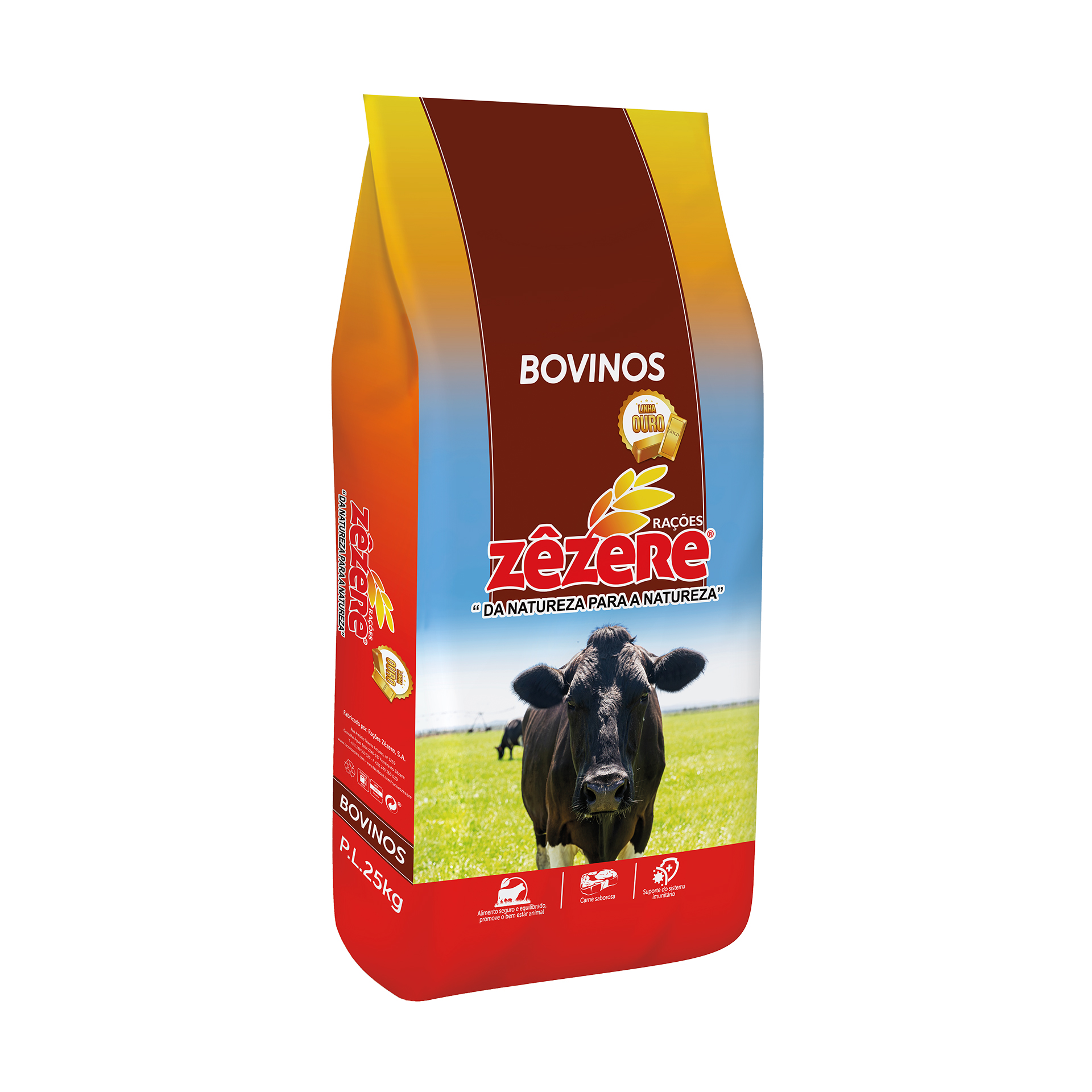 Ração Farinha Novilho 3 25 KG ZÊZERE OURO