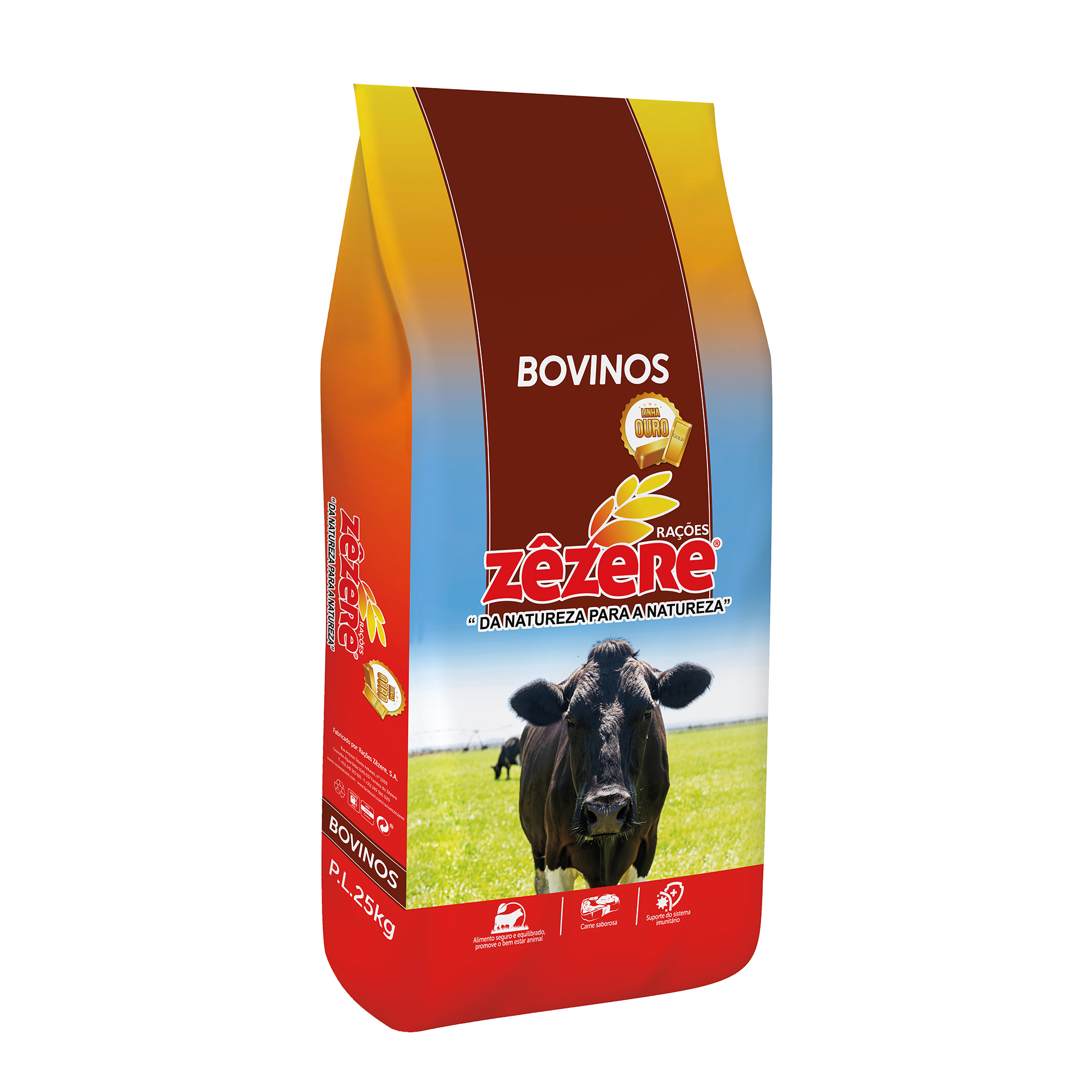 Ração Farinha Vitelos 1 25 KG ZÊZERE OURO