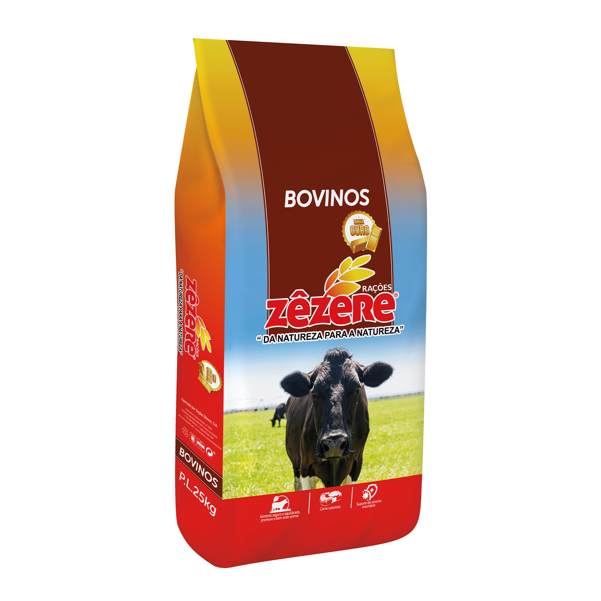 Ração Farinha Novilhas 2 Recria 25 KG ZÊZERE OURO