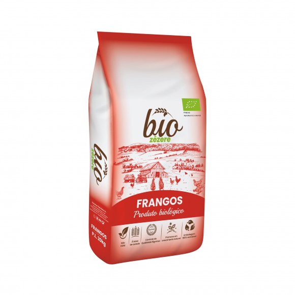 Ração Granulado Biológica Frangos 20 KG ZÊZERE Ração Granulado Biológica Frangos 20 KG ZÊZERE