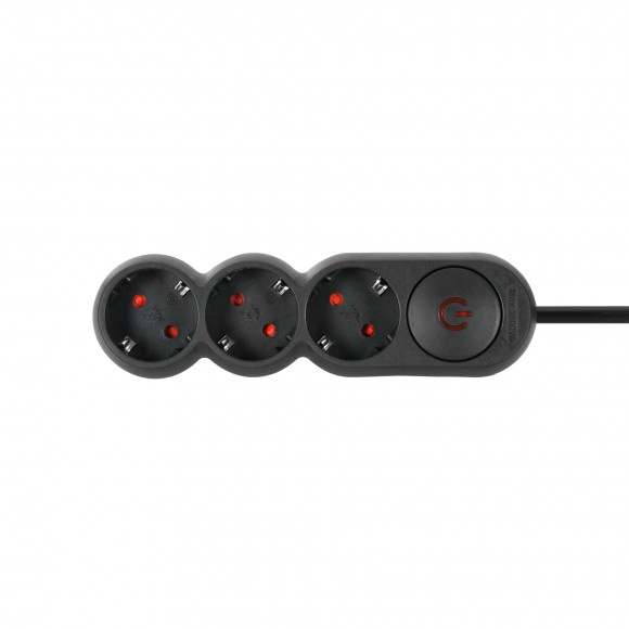 Extensao Tripla Com Interruptor