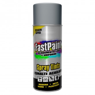 Spray de Pintura Cinza 7001  400ML FASTPAINT