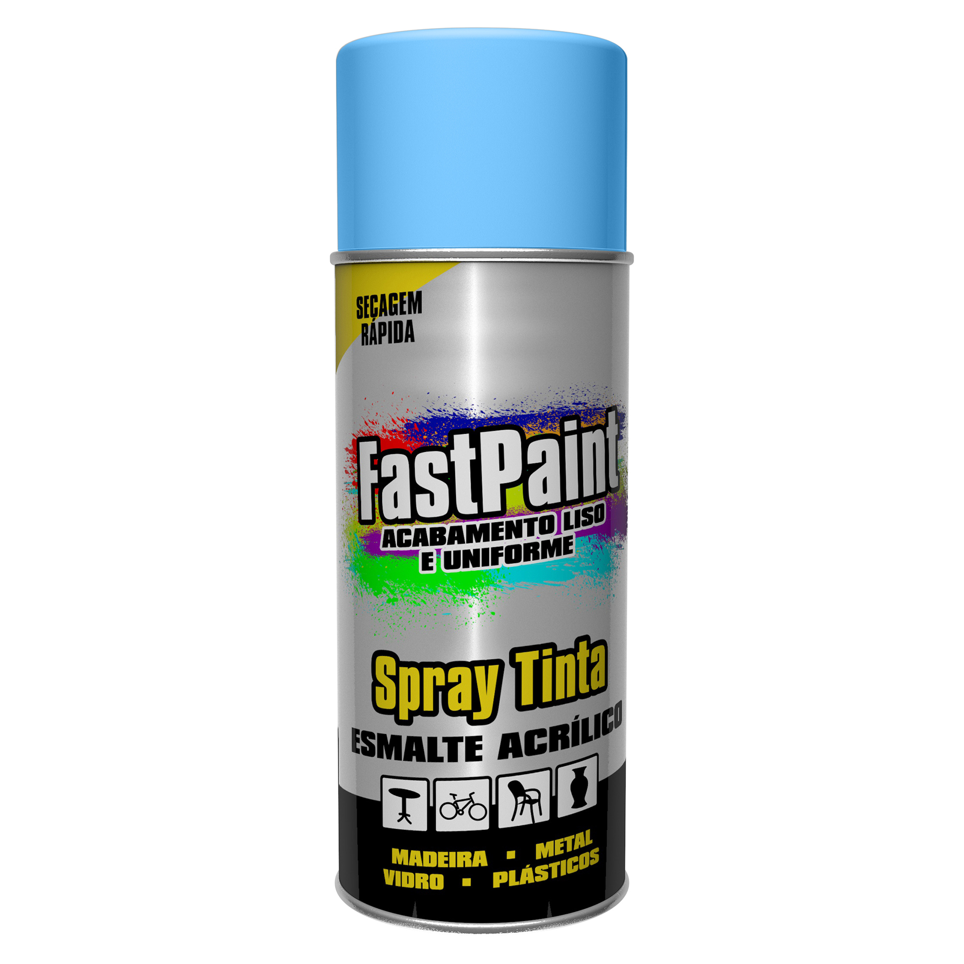Spray de Pintura Azul 5012 400ML FASTPAINT