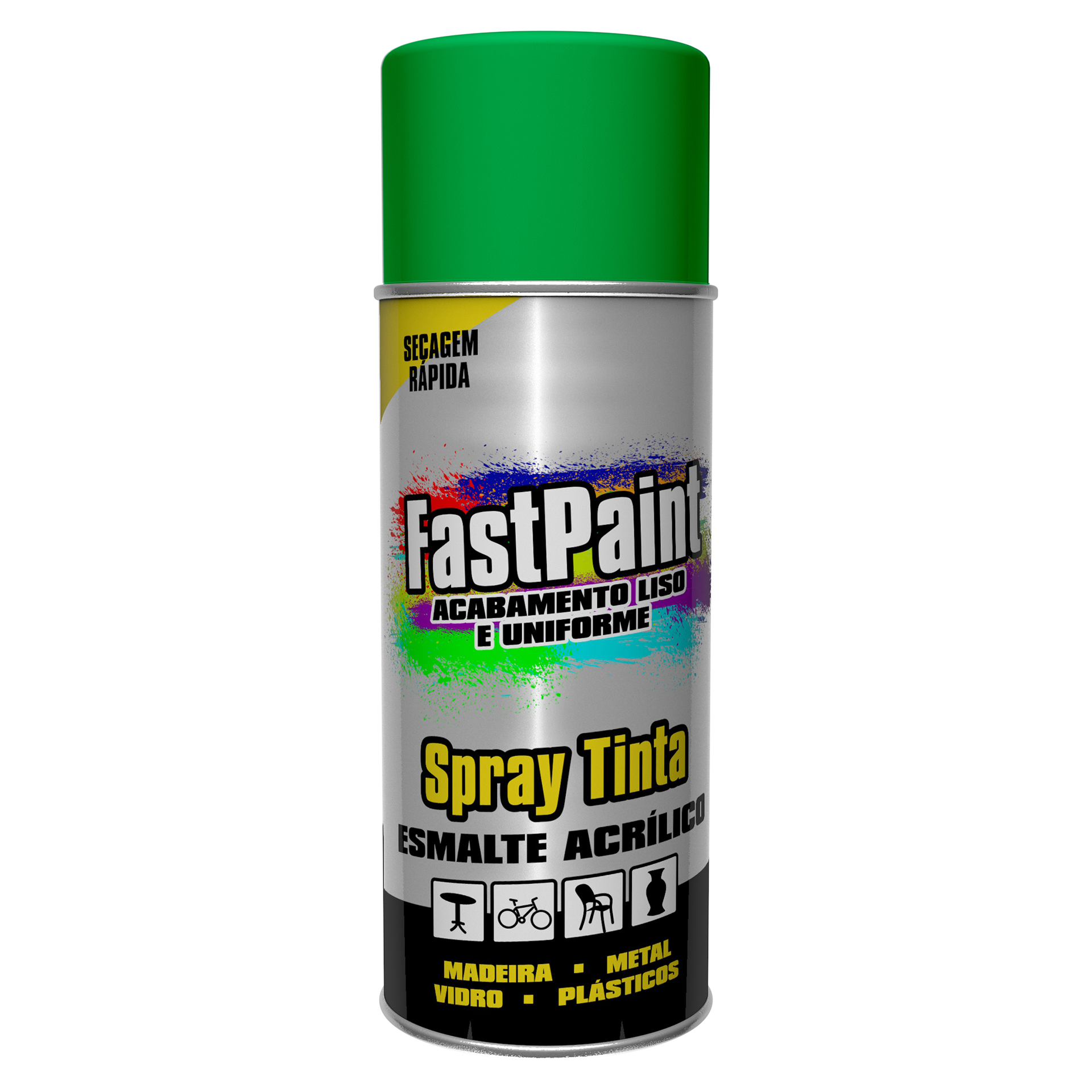 Spray de Pintura Verde 6029 400ML FASTPAINT