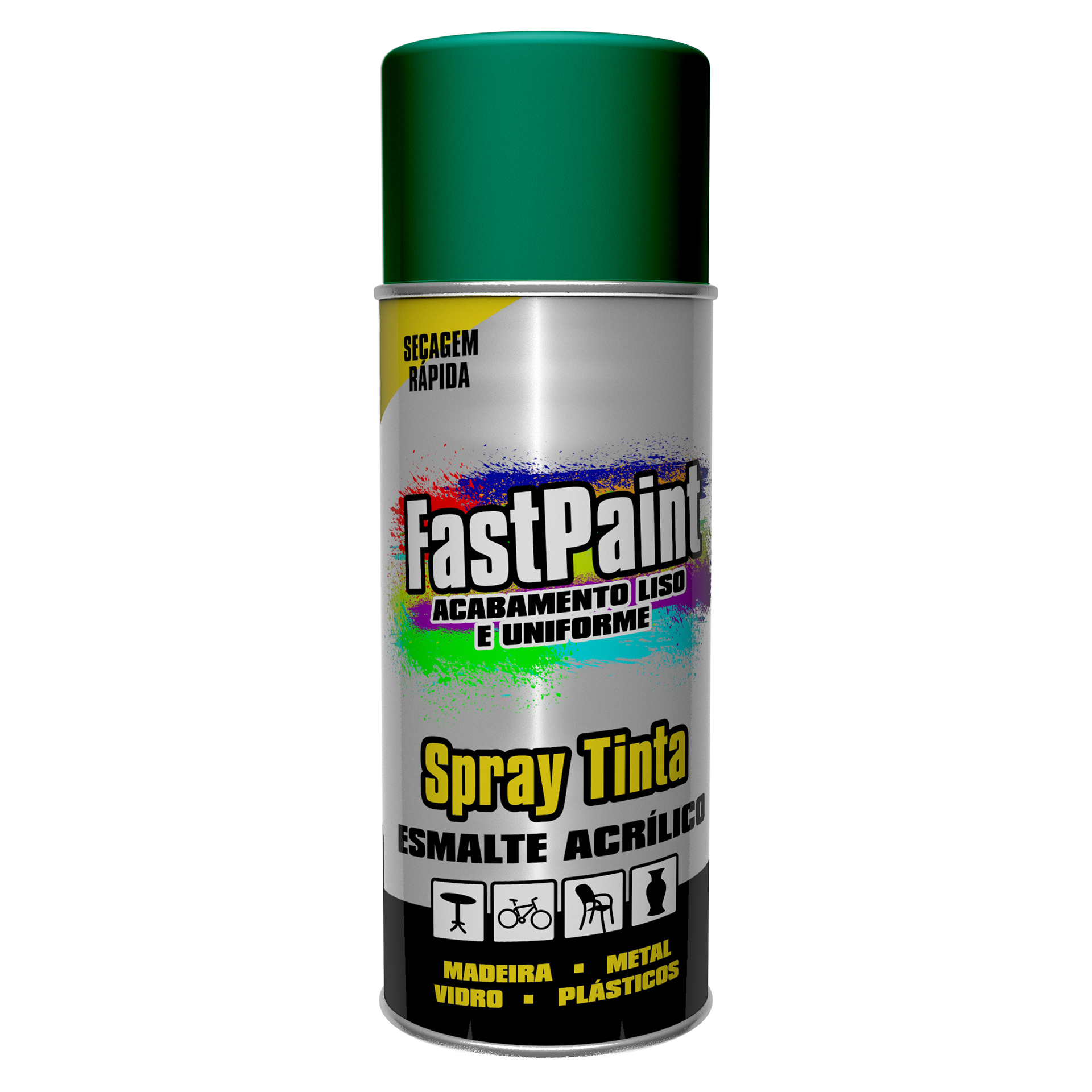 Spray de Pintura Verde 6005 400ML FASTPAINT