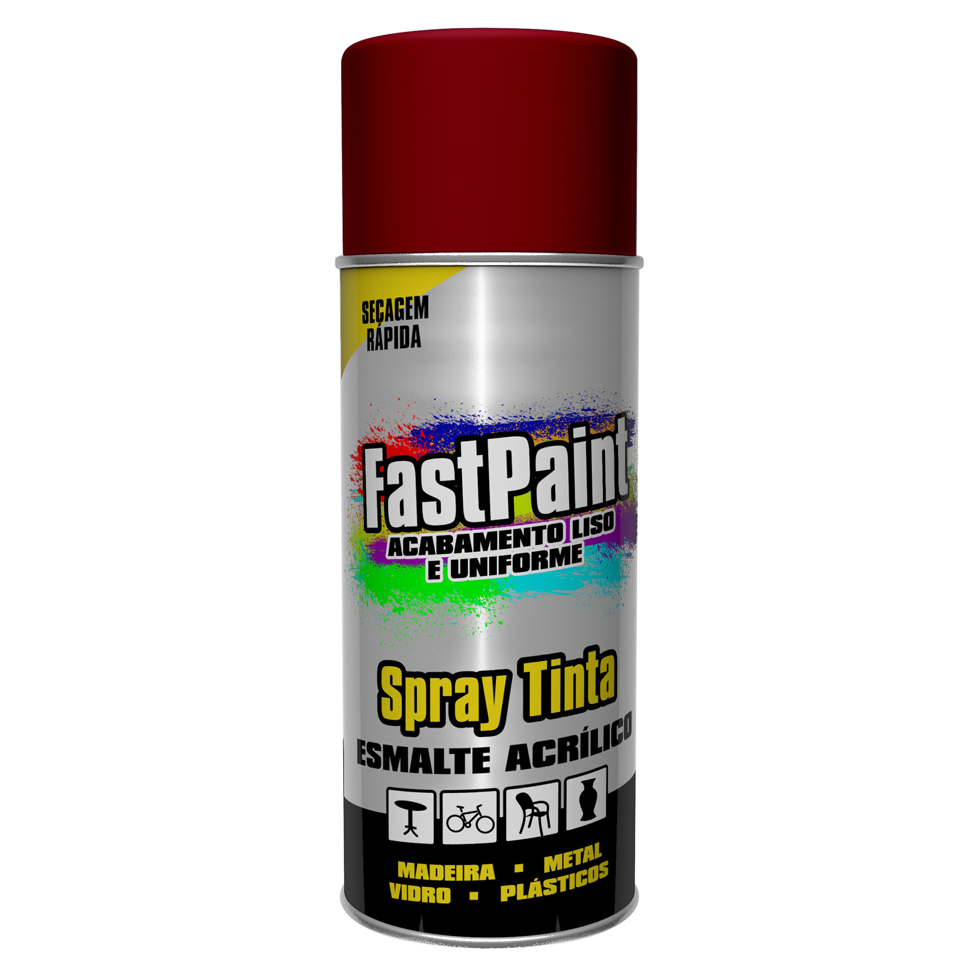Spray de Pintura Bordeaux 400ML FASTPAINT