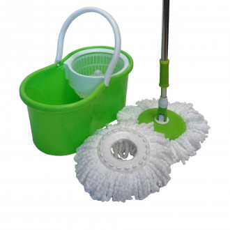 CONJUNTO BALDE E ESFREGONA ROTATIVA