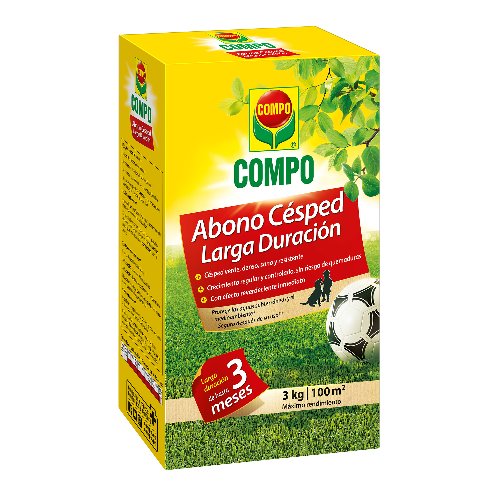Adubo Relva 3 KG COMPO